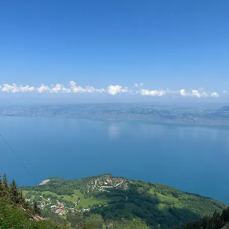 Stunning With Views Over Geneva Appartamento Thollon-les-Memises